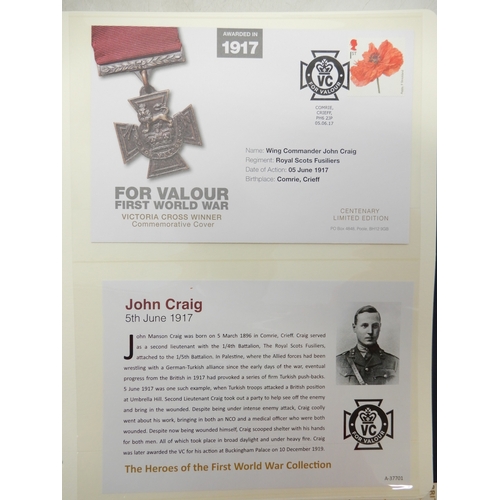 7032 - Collection in Carboard Box containing 6 albums and a small metal box. The metal box contains a small... 