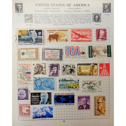 7032 - Collection in Carboard Box containing 6 albums and a small metal box. The metal box contains a small... 