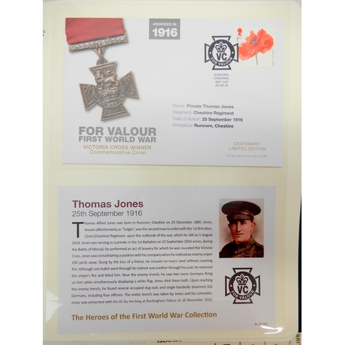 7032 - Collection in Carboard Box containing 6 albums and a small metal box. The metal box contains a small... 