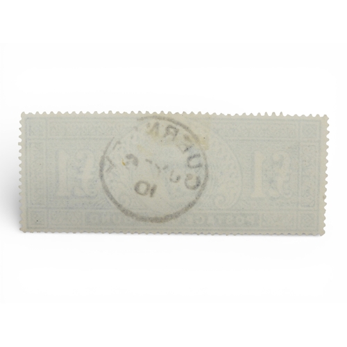 7036 - Great Britain 1902 SG 266 £1 Dull Blue-Green with Very Fine Guernsey CDS. A superb copy, bought from... 