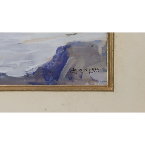 JAMES KAY RSA RSW (SCOTTISH 1858-1942)BRITTANYGouache, signed lower ...