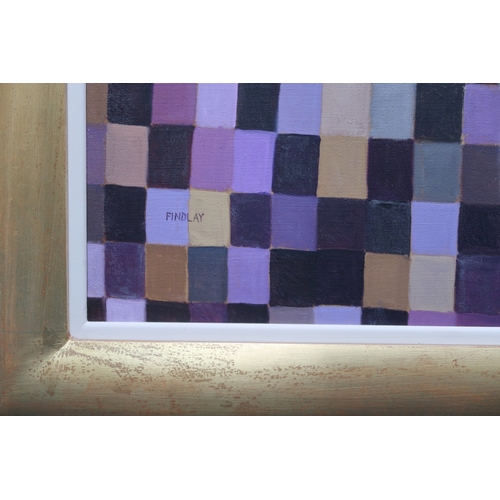 277 - DENISE FINDLAY (SCOTTISH B.1973) BACK TO BACK Oil on linen, signed lower left, 168 x 137cm... 