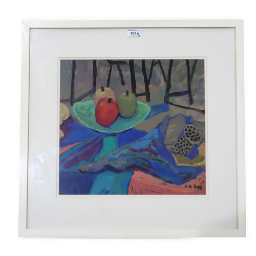 282 - SHEENA MARGARET BEGG (SCOTTISH 1921-2009) HARMONY Watercolour, signed lower right, 28 x 40cm Title i... 