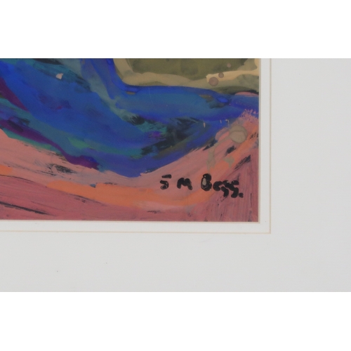 282 - SHEENA MARGARET BEGG (SCOTTISH 1921-2009) HARMONY Watercolour, signed lower right, 28 x 40cm Title i... 