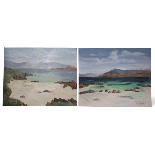 ALEXANDER FINDLAY REID NISBET (SCOTTISH CONTEMPORARY) LANDSCAPES A ...