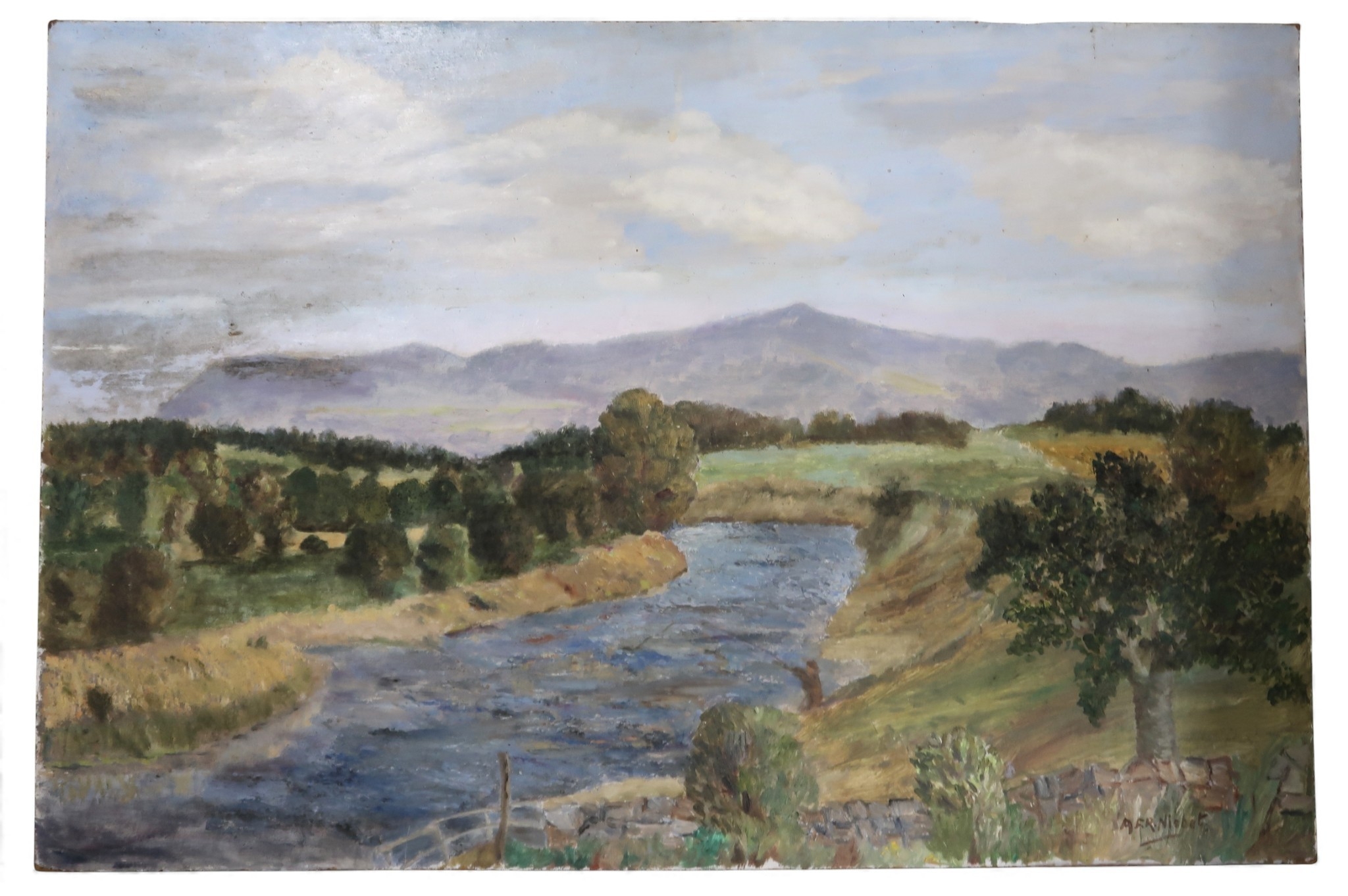 ALEXANDER FINDLAY REID NISBET (SCOTTISH CONTEMPORARY) LANDSCAPES A ...