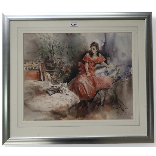 226 - GORDON KING (SCOTTISH 1939-2022) A COLLECTION OF SIGNED PRINT MULTIPLES (6)