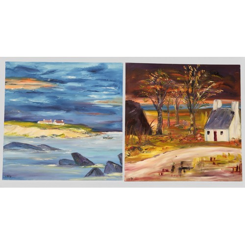 233 - A COLLECTION OF ARTWORKS&nbsp;To include Oils, prints, mixed media and others (9)... 