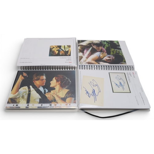 AUTOGRAPHSA collection of cinema autographs and related ephemera ...
