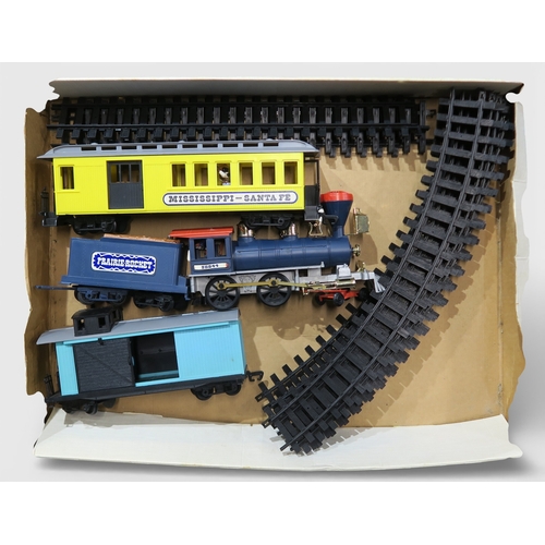 Timpo Battle Front Express and Prairie Rocket railway sets, a ...