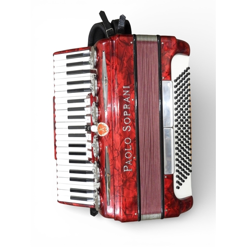 ACCORDION - Paolo Soprani 120 Bass 41 treble key piano accordion