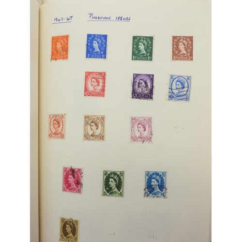 7040 - Great Britain Collection in Two Albums from Queen Victoria to end of Pre Decimal QE II. Both mint an... 