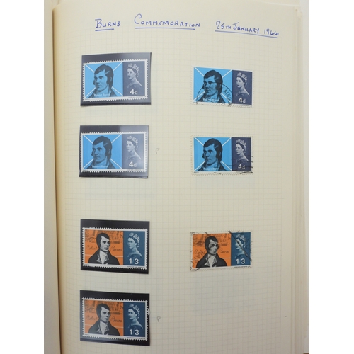 7040 - Great Britain Collection in Two Albums from Queen Victoria to end of Pre Decimal QE II. Both mint an... 