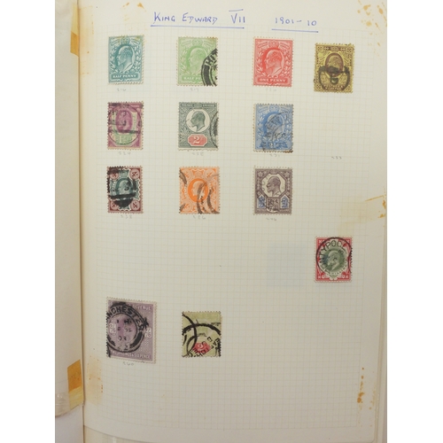 7040 - Great Britain Collection in Two Albums from Queen Victoria to end of Pre Decimal QE II. Both mint an... 