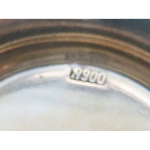 913 - Three 900 standard silver cups, with bird-capped handles, 136gms (3)