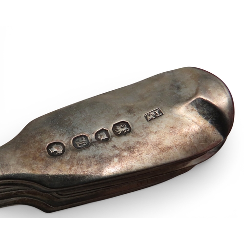 920 - A collection of silver spoons, including a set of six Victorian example, Thomas Whitehouse or Whitak... 