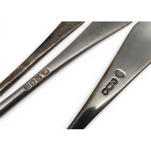 920 - A collection of silver spoons, including a set of six Victorian example, Thomas Whitehouse or Whitak... 