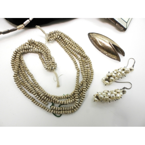 870 - A silver guilloche enamel compact painted with roses, hallmarked Birmingham 1954 made by Henry Cliff... 