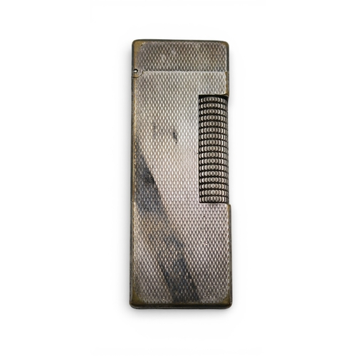 535 - A vintage Dunhill chrome Rollagas-type cigarette lighter, made in Switzerland, marked to base 