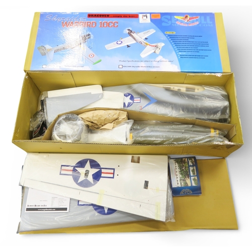 545 - A Seagull Models SEA230B Skyraider Warbird 10-15cc Bee Version remote controlled aeroplane, boxed