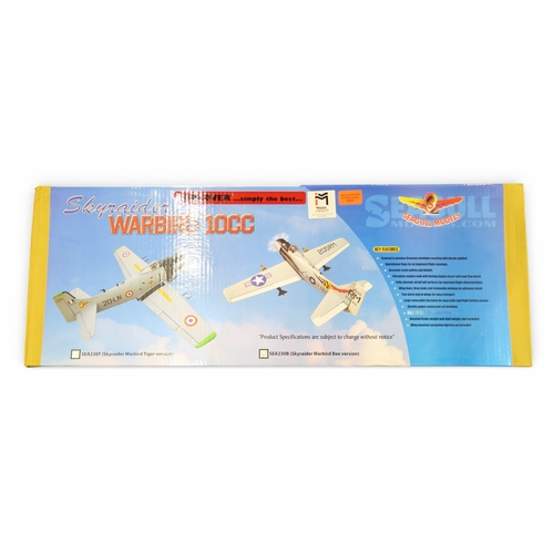 545 - A Seagull Models SEA230B Skyraider Warbird 10-15cc Bee Version remote controlled aeroplane, boxed