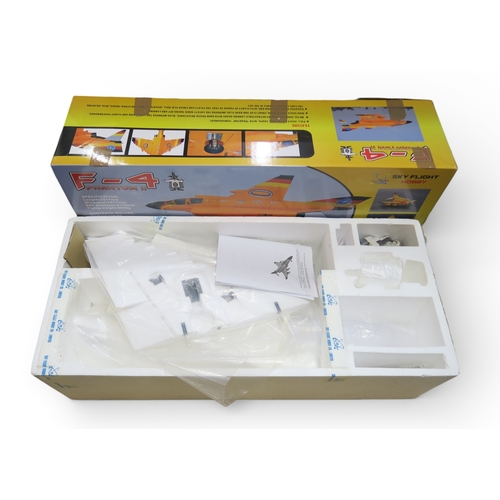546 - A Lan Xiang Sky Flight Hobby F-4 Phantom II radio controlled aircraft kit, boxed and unbuilt