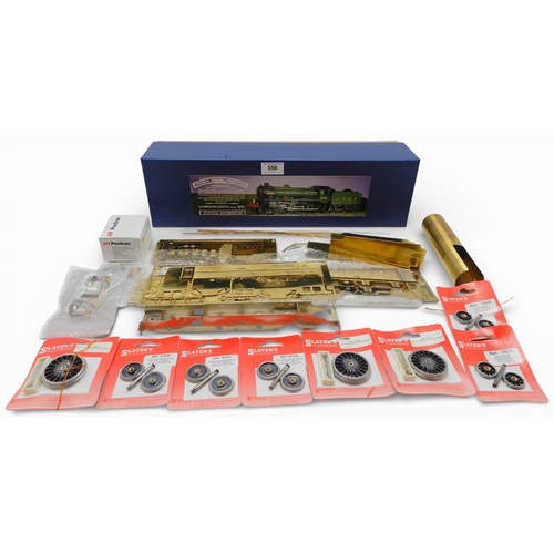 556 - Piercy Model Products LNER Thompson B1 7mm Locomotive & Tender Kit,&nbsp;unmade, not checked for... 
