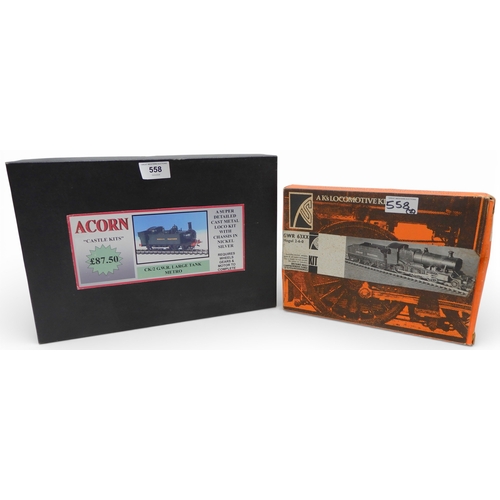 558 - ACORN Castle Kits CK/2 G.W.R. Large Tank Metro,&nbsp;unmade, not checked for completeness, in origin... 