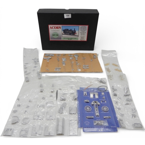 558 - ACORN Castle Kits CK/2 G.W.R. Large Tank Metro,&nbsp;unmade, not checked for completeness, in origin... 