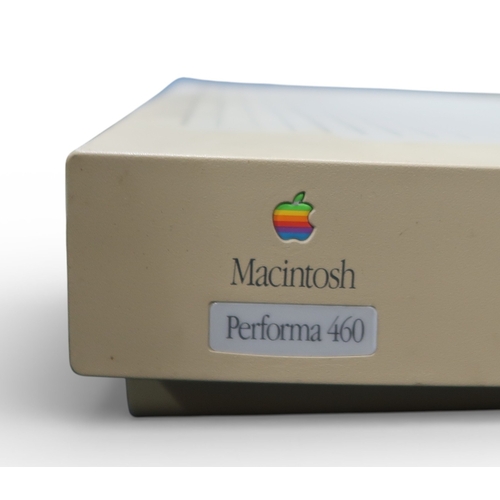 566 - APPLE PERFORMA 460To include Apple Performa Plus display monitor, Apple Desktop Bus Mouse II, Apple ... 