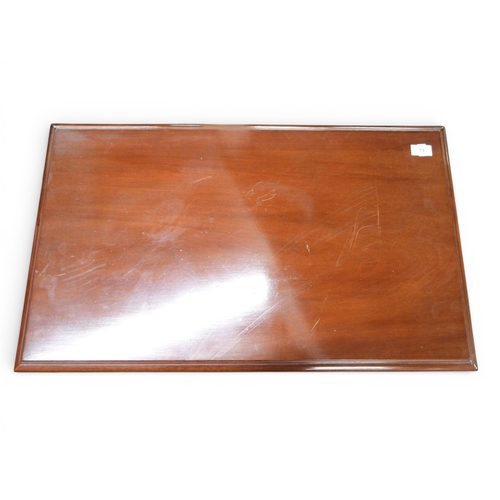 19 - An early 20th century mahogany fold over card table on cabriole supports, 73cm high x 76cm wide x 46... 