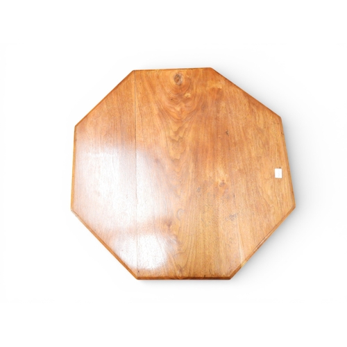 19 - An early 20th century mahogany fold over card table on cabriole supports, 73cm high x 76cm wide x 46... 