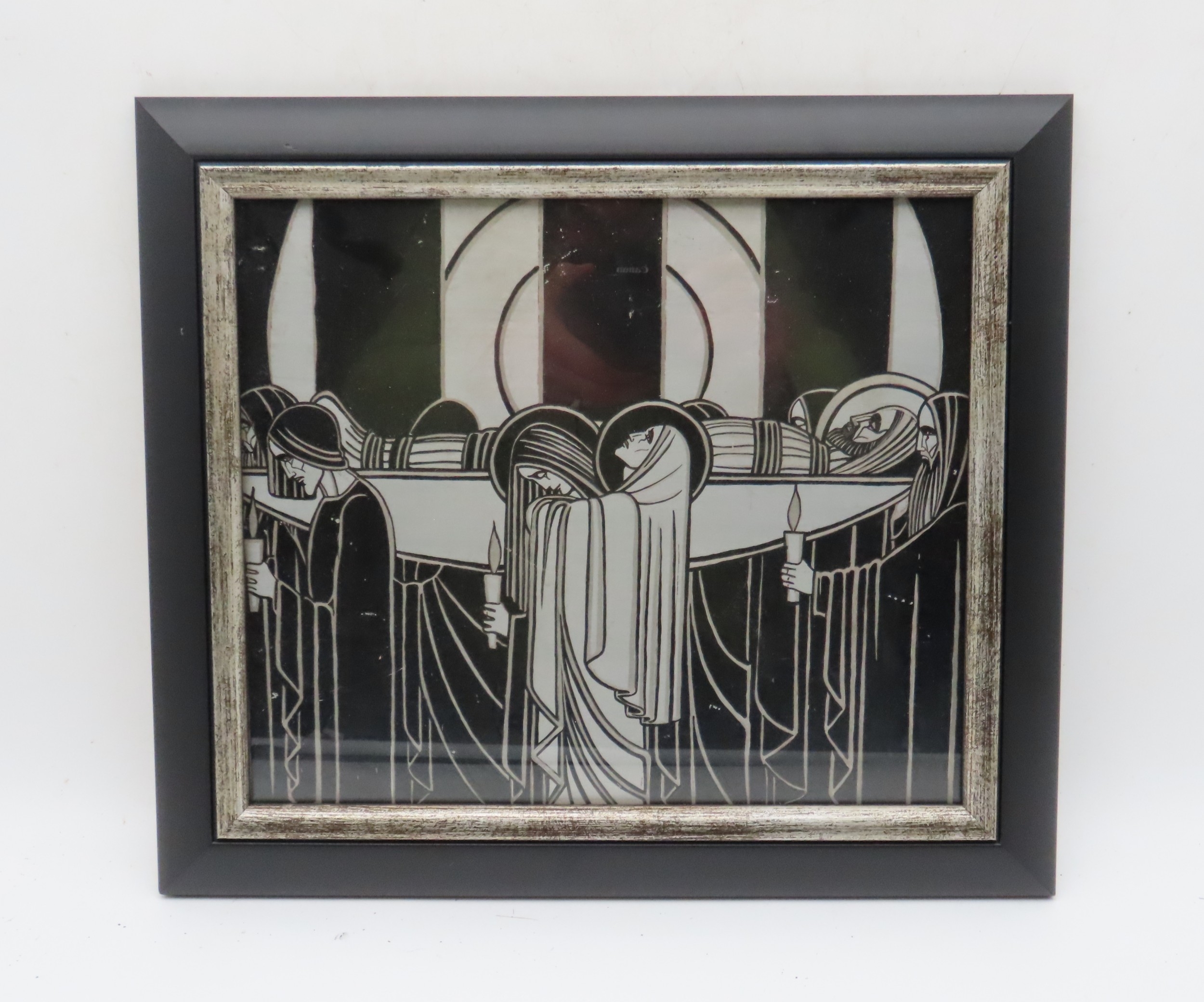 Caryll Houselander (English 1901-1954)Station of the Cross, one of a ...