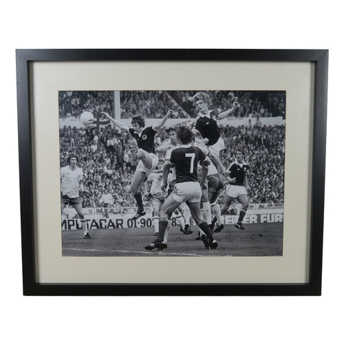 9006 - Gordon McQueen of St. Mirren, Leeds Utd., Manchester Utd. and Scotland - His jersey, worn in the Eng... 