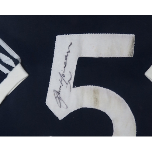 9006 - Gordon McQueen of St. Mirren, Leeds Utd., Manchester Utd. and Scotland - His jersey, worn in the Eng... 