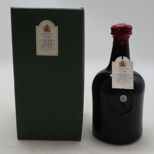 9004 - JUSTERINI & BROOKS -&nbsp;J&B '1749' 25 Year old blend of 25 Scotch Whiskies. Bottled in cel... 