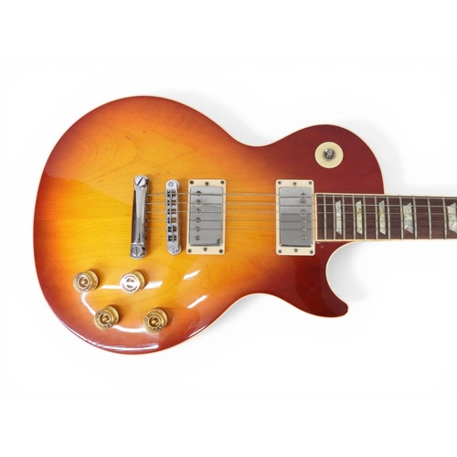 5011 - GIBSON - 1992 Les Paul Standard Cherry Sunburst guitar. USA Made. Mahogany Body with maple top and r... 
