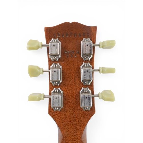5012 - GIBSON - 2007 Les Paul Standard Honeyburst guitar with separate Cream pickguard. USA Made. Mahogany ... 