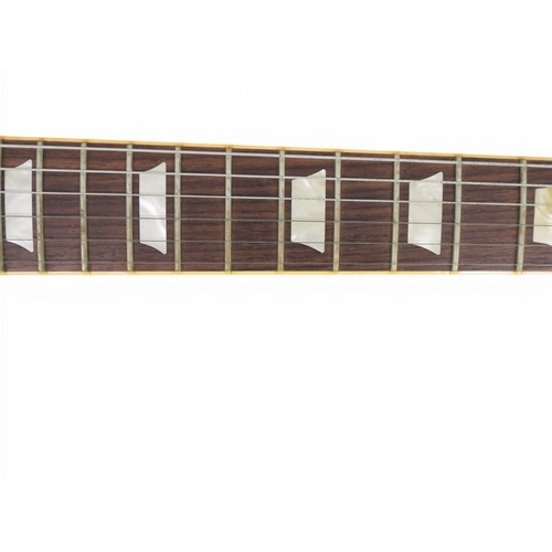 5012 - GIBSON - 2007 Les Paul Standard Honeyburst guitar with separate Cream pickguard. USA Made. Mahogany ... 