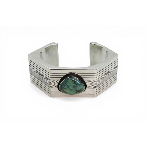 A NAVAJO CUFF BANGLE