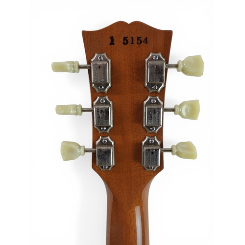 5022 - GIBSON - 1991 Historic '56 Reissue Gold Top Les Paul Electric Guitar. Mahogany back with Maple top. ... 