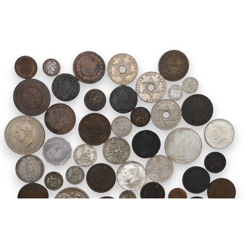 5029 - A worldwide coin collection to include GB, Commonwealth, United States etc