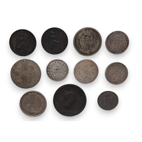 5030 - George III (1760-1820) 1 Shilling 1787 ObverseOlder laureate and cuirassed bust of King George III r... 