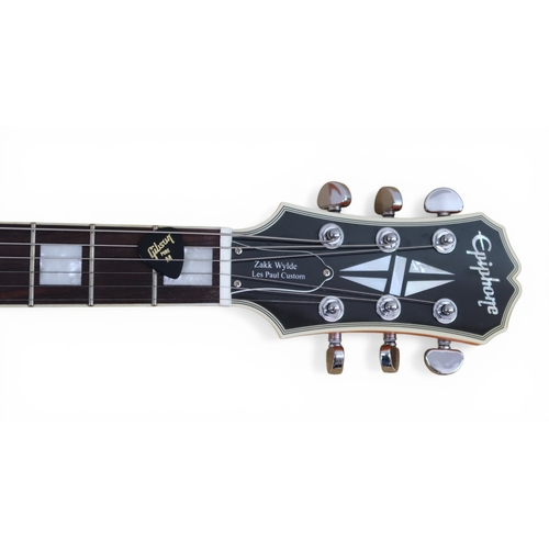 EPIPHONE - 2005 Les Paul Custom Shop Zakk Wylde Buzzsaw Limited