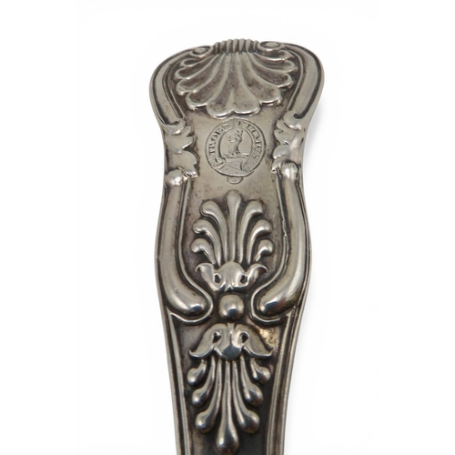 930 - A William silver soup ladle,&nbsp; by William Eaton, London 1832,&nbsp; in the Kings pattern, 33.5cm... 