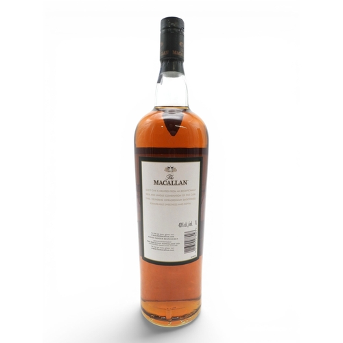 9017 - THE MACALLAN - 'Select Oak' Highland Single Malt Scotch Whisky Travel Retail exclusive. 1L 40% ABV... 