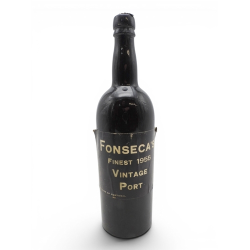 9023 - FONSECA - 1955 Finest Vintage Port. Top Shoulder fill.