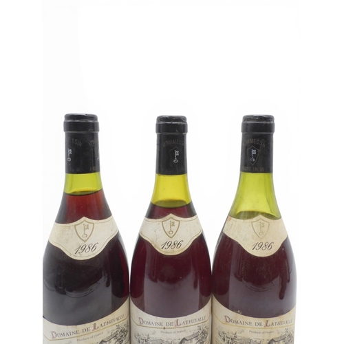 9028 - CRU BEAUJOLAIS, MOULIN-A-VENT/MORGON - 10 bottles of Beaujolais including three of 1986 DOMAINE DE L... 