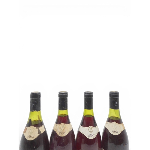 9028 - CRU BEAUJOLAIS, MOULIN-A-VENT/MORGON - 10 bottles of Beaujolais including three of 1986 DOMAINE DE L... 