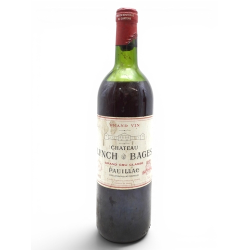 9029 - BORDEAUX - Two Bottles of Bordeaux wine including 1966 CHATEAU MONTROSE Saint Estephe AOC. Sichel &a... 